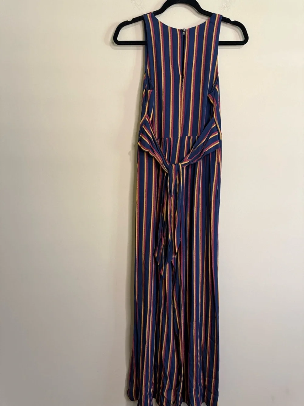 Plenty by Tracy Reese Striped Wide Leg Tie Waist Jumpsuit XS